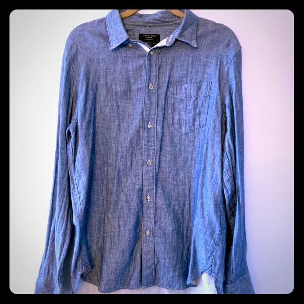 Rag And Bone Denim Button Down. - image 1